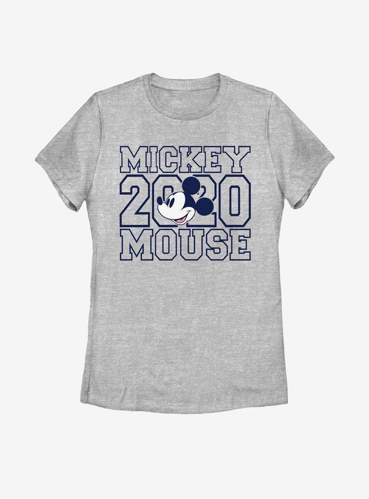 Disney Mickey Mouse Collegiate 2020 Womens T-Shirt