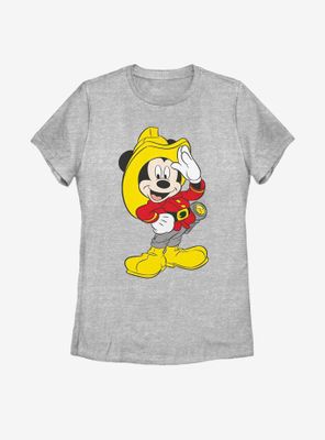 Disney Mickey Mouse Firefighter Womens T-Shirt