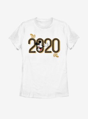 Disney Mickey Mouse Greetings 2020 Womens T-Shirt