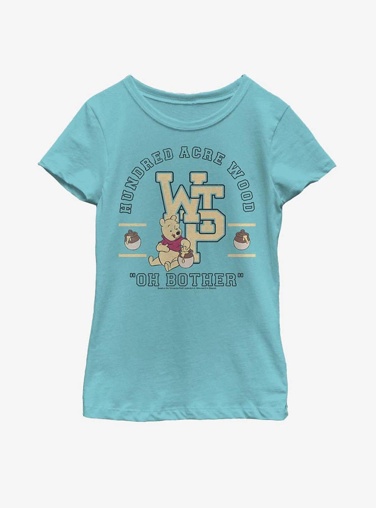 Disney Winnie The Pooh Collegiate Youth Girls T-Shirt