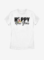 Disney Mickey Mouse New Year Womens T-Shirt
