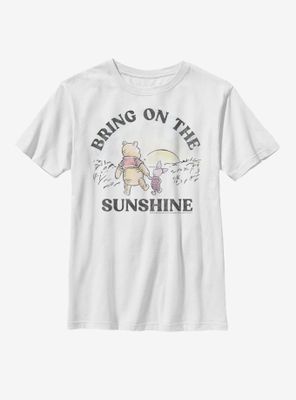 Disney Winnie The Pooh Bring On Sunshine Youth T-Shirt