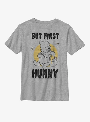 Disney Winnie The Pooh First Hunny Youth T-Shirt