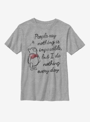 Disney Winnie The Pooh Impossible Youth T-Shirt