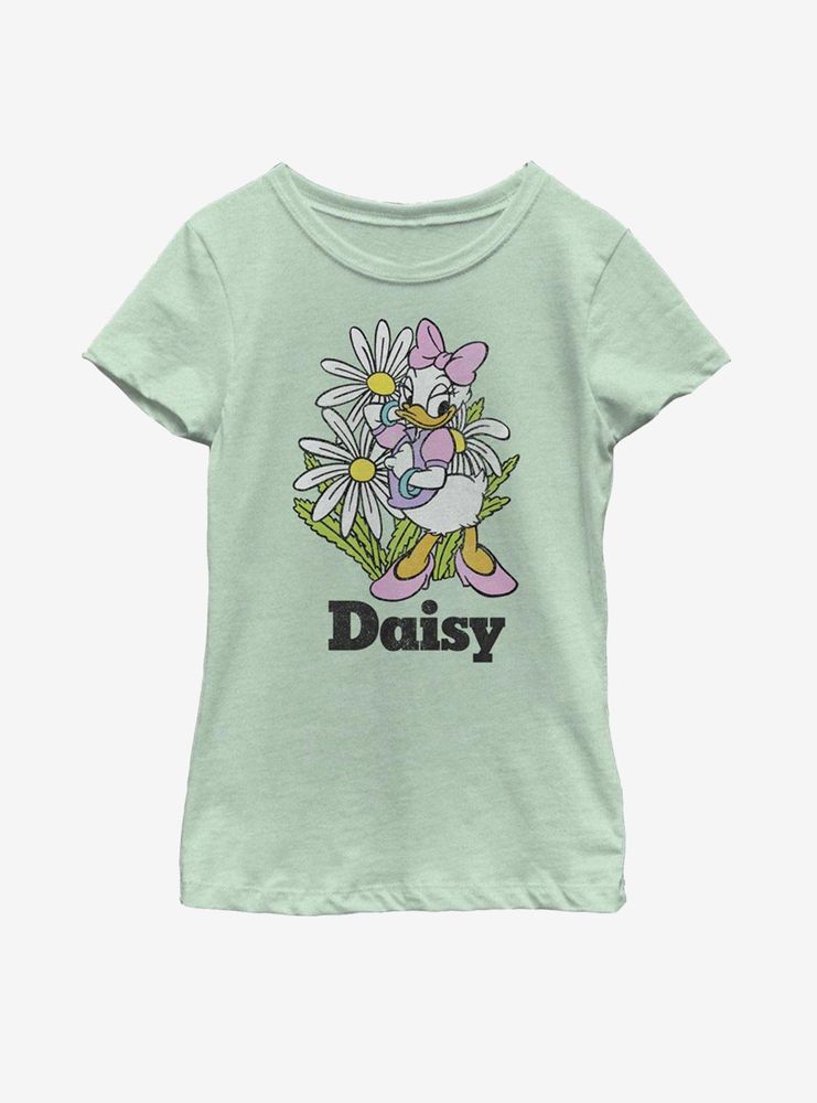 Disney Daisy Duck Daisies Youth Girls T-Shirt