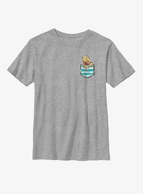 Disney Winnie The Pooh Faux Pocket Youth T-Shirt