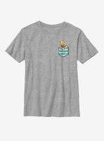 Disney Winnie The Pooh Faux Pocket Youth T-Shirt