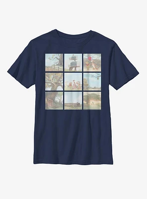Disney Winnie The Pooh Scenes Youth T-Shirt