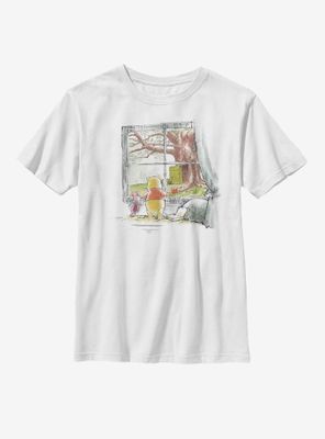 Disney Winnie The Pooh Window Youth T-Shirt