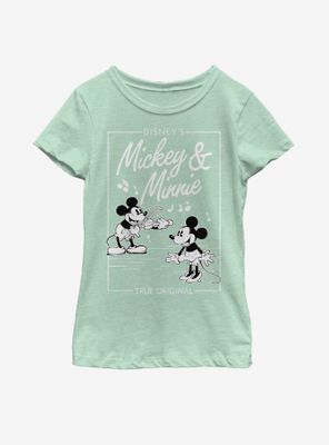 Disney Mickey Mouse Minnie Music Cover Youth Girls T-Shirt