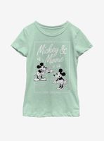 Disney Mickey Mouse Minnie Music Cover Youth Girls T-Shirt