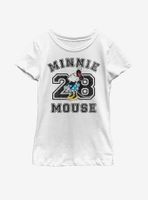 Disney Minnie Mouse Collegiate Youth Girls T-Shirt