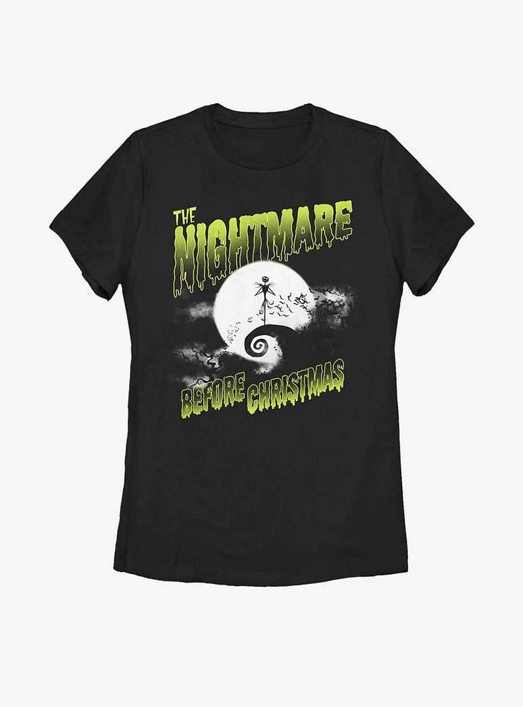 Disney The Nightmare Before Christmas Spooky Womens T-Shirt