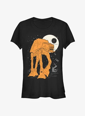 Star Wars AT-AT Walker Full Moon Girls T-Shirt