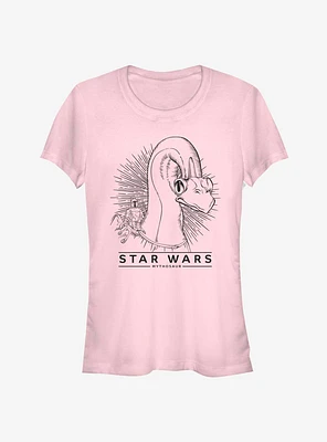 Star Wars Mythasour Boba Rider  Girls T-Shirt