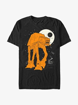 Star Wars AT-AT Walker Full Moon T-Shirt
