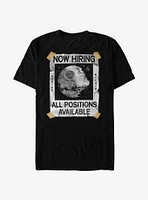 Star Wars All Positions Available Death T-Shirt