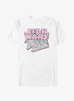 Star Wars Checker Falcon 2 T-Shirt