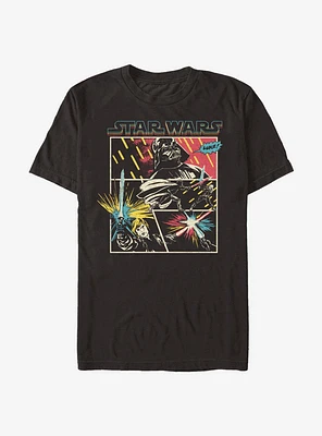 Star Wars Comic Fight T-Shirt
