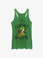 Nintendo Mario Lucky And Cute Yoshi Girls Tank