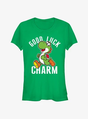 Nintendo Mario Yoshi Good Luck Girls T-Shirt