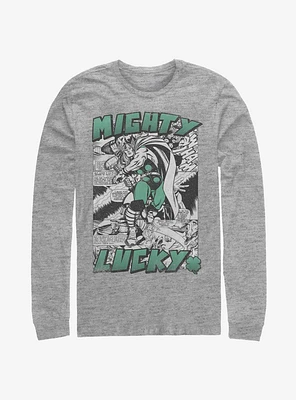 Marvel Thor Mighty Lucky Long-Sleeve T-Shirt