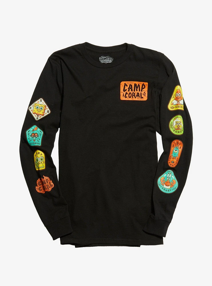 SpongeBob SquarePants The SpongeBob Movie: Sponge On The Run Camp Coral Girls Long-Sleeve T-Shirt