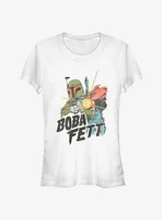 Star Wars Retro Boba Girls T-Shirt