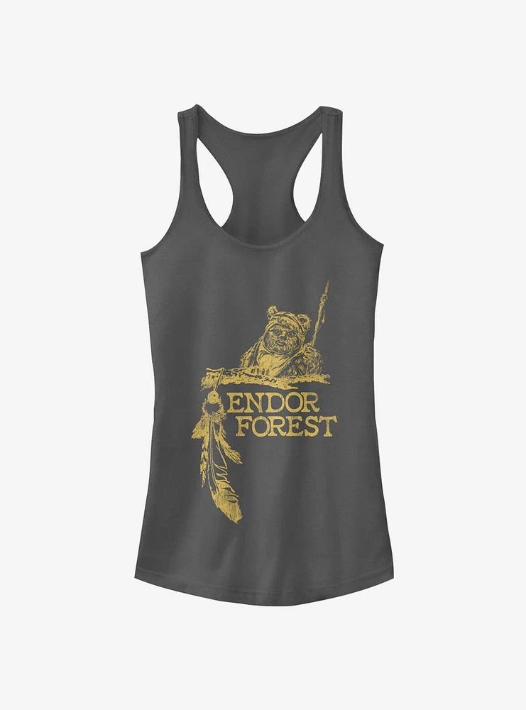 Star Wars Endor Forest Girls Tank