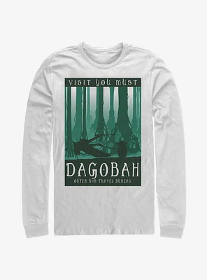 Star Wars Visit Dagobah Poster Long-Sleeve T-Shirt