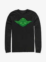 Star Wars Yoda Clovers Long-Sleeve T-Shirt