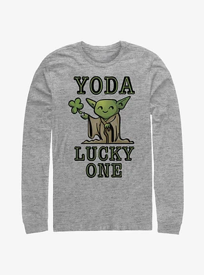 Star Wars Yoda So Lucky Long-Sleeve T-Shirt