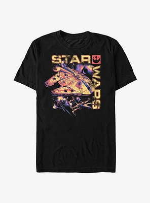 Star Wars Color Falcon T-Shirt