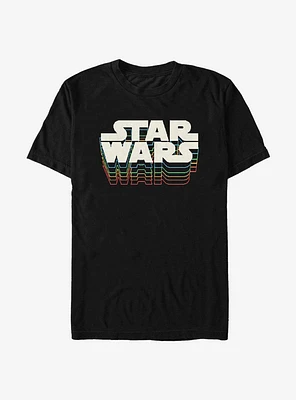 Star Wars Retro Gradient Logo T-Shirt