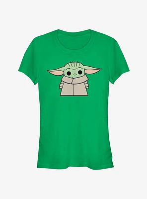 Star Wars The Mandalorian Child Standing Girls T-Shirt