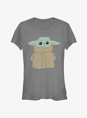 Star Wars The Mandalorian Child Cute Blushing Girls T-Shirt