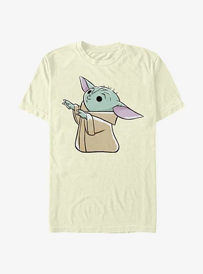 Star Wars The Mandalorian Child Reaching T-Shirt