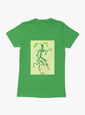 Fantastic Beasts Bowtruckle Pose Outline Womens T-Shirt