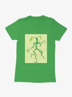 Fantastic Beasts Bowtruckle Outline Womens T-Shirt