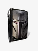 Star Wars The Mandalorian Helmet Women's PU Zip Around Wallet