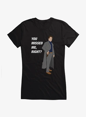 Doctor Who Series 12 Episode 5 You Missed Me Right Girls Red T-Shirt