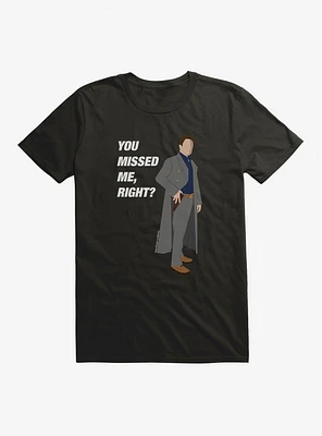 Doctor Who Series 12 Episode 5 You Missed Me Right Black T-Shirt