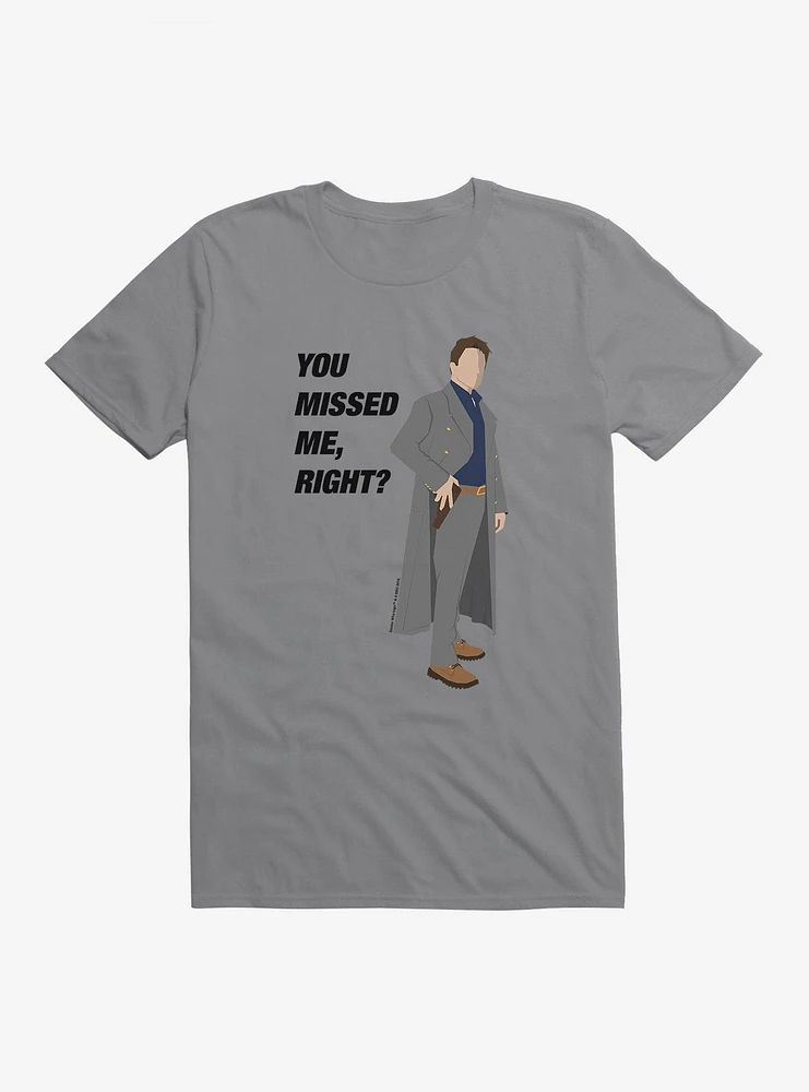 Doctor Who Series 12 Episode 5 You Missed Me Right Black T-Shirt