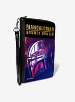 Star Wars The Mandalorian Scenes Women's PU Zip Around Wallet