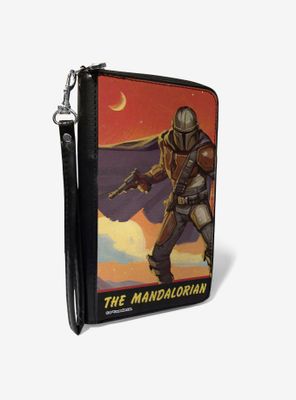 Star Wars The Mandalorian Blaster Pose Women's PU Zip Around Wallet