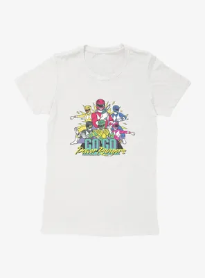 Mighty Morphin Power Rangers Go Womens T-Shrt