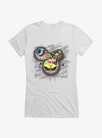 Madballs Skull Face Crew Girls T-Shirt