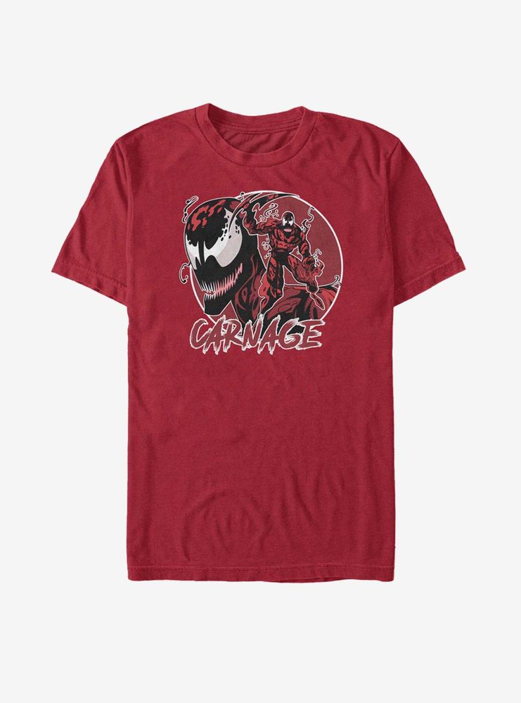 Marvel Carnage Circle T-Shirt