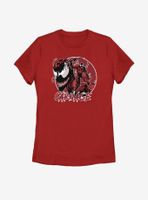 Marvel Carnage Circle Womens T-Shirt