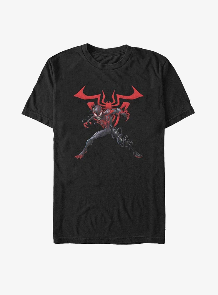 Marvel Spider-Man Venomized Miles Morales Icon Takeover T-Shirt